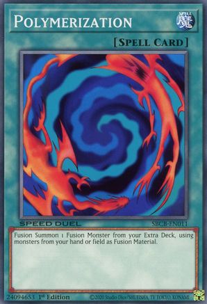 Polymerization (SBCB-EN011) - Speed Duel: Battle City Box 1st Edition Speed Duel: Battle City Box Yugioh Single Squirtle Squad Card Shop.
