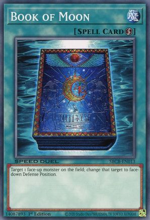 Book of Moon (SBCB-EN013) - Speed Duel: Battle City Box 1st Edition Speed Duel: Battle City Box Yugioh Single Squirtle Squad Card Shop.