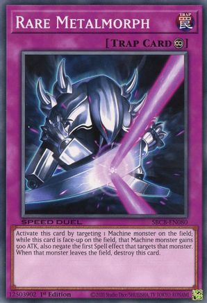 Rare Metalmorph (SBCB-EN080) - Speed Duel: Battle City Box 1st Edition Speed Duel: Battle City Box Yugioh Single Squirtle Squad Card Shop.