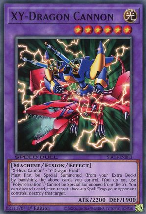 XY-Dragon Cannon (SBCB-EN083) - Speed Duel: Battle City Box 1st Edition Speed Duel: Battle City Box Yugioh Single Squirtle Squad Card Shop.