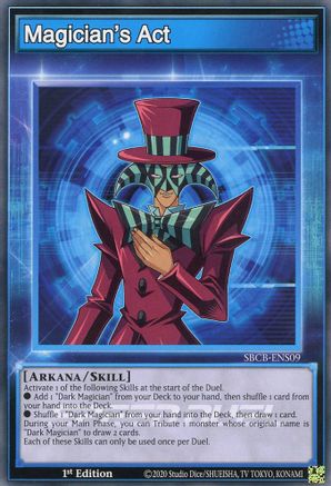 Magician's Act (SBCB-ENS09) - Speed Duel: Battle City Box 1st Edition Speed Duel: Battle City Box Yugioh Single Squirtle Squad Card Shop.