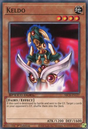 Keldo (SBCB-EN127) - Speed Duel: Battle City Box 1st Edition Speed Duel: Battle City Box Yugioh Single Squirtle Squad Card Shop.