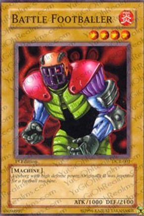Battle Footballer (DCR-001) - Dark Crisis Unlimited Dark Crisis Yugioh Single Squirtle Squad Card Shop.