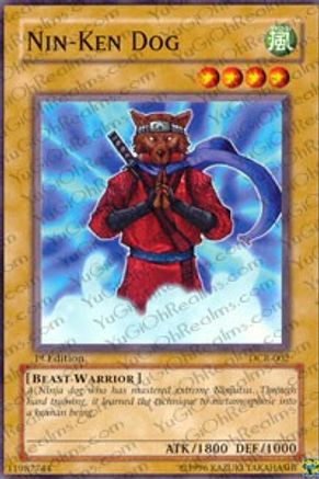 Nin-Ken Dog (DCR-002) - Dark Crisis Unlimited Dark Crisis Yugioh Single Squirtle Squad Card Shop.