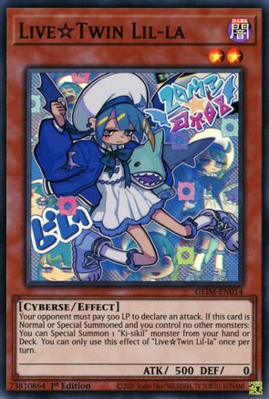 Live Twin Lil-la (GEIM-EN014) - Genesis Impact 1st Edition Genesis Impact Yugioh Single Squirtle Squad Card Shop.