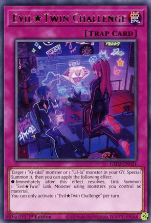 Evil Twin Challenge (GEIM-EN021) - Genesis Impact 1st Edition Genesis Impact Yugioh Single Squirtle Squad Card Shop.