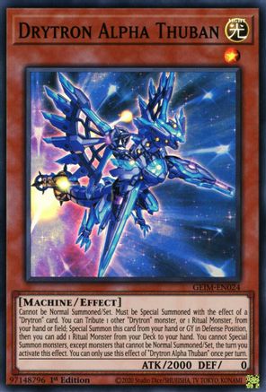 Drytron Alpha Thuban (GEIM-EN024) - Genesis Impact 1st Edition Genesis Impact Yugioh Single Squirtle Squad Card Shop.
