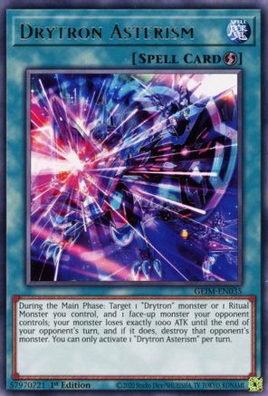 Drytron Asterism (GEIM-EN035) - Genesis Impact 1st Edition Genesis Impact Yugioh Single Squirtle Squad Card Shop.