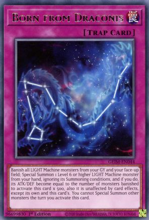Born from Draconis (GEIM-EN044) - Genesis Impact 1st Edition Genesis Impact Yugioh Single Squirtle Squad Card Shop.