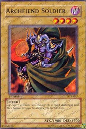 Archfiend Soldier (DCR-057) - Dark Crisis Unlimited Dark Crisis Yugioh Single Squirtle Squad Card Shop.