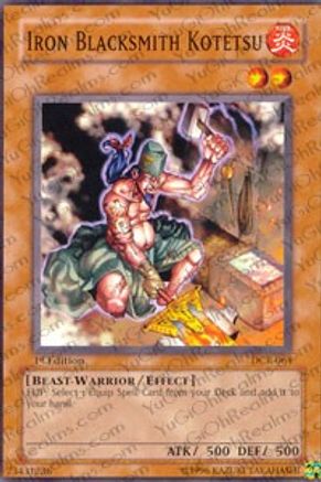 Iron Blacksmith Kotetsu (DCR-064) - Dark Crisis 1st Edition Dark Crisis Yugioh Single Squirtle Squad Card Shop.
