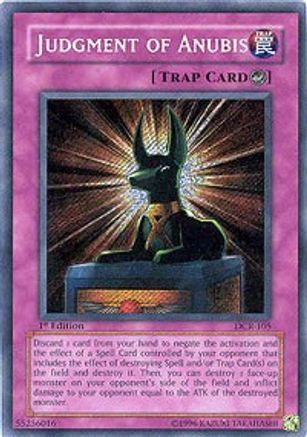 Judgment of Anubis (DCR-105) - Dark Crisis Unlimited Dark Crisis Yugioh Single Squirtle Squad Card Shop.