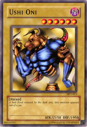 Ushi Oni (MP1-013) - McDonald's Promo Limited McDonald's Promo Yugioh Single Squirtle Squad Card Shop.