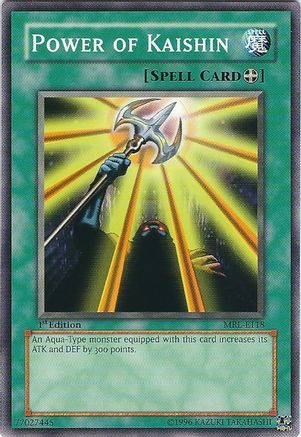 Power of Kaishin (MRL-E118) - Magic Ruler Unlimited Magic Ruler Yugioh Single Squirtle Squad Card Shop.
