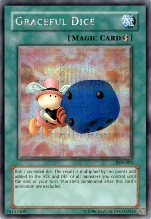 Graceful Dice (EDS-002) - Eternal Duelist Soul Limited Eternal Duelist Soul Yugioh Single Squirtle Squad Card Shop.