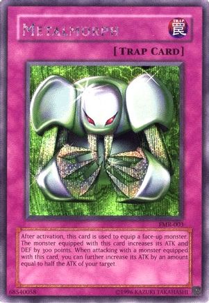 Metalmorph (Forbidden Memories) (FMR-003) - Yu-Gi-Oh! Video Game Promotional Cards Limited Yu-Gi-Oh! Video Game Promotional Cards Yugioh Single Squirtle Squad Card Shop.
