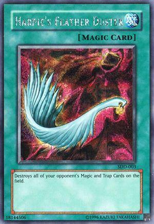 Harpie's Feather Duster (SDD-003) - Stairway to the Destined Duel Limited Stairway to the Destined Duel Yugioh Single Squirtle Squad Card Shop.