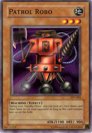 Patrol Robo (TP1-004) - Tournament Pack 1 Unlimited Tournament Pack 1 Yugioh Single Squirtle Squad Card Shop.