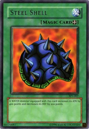 Steel Shell (TP1-007) - Tournament Pack 1 Unlimited Tournament Pack 1 Yugioh Single Squirtle Squad Card Shop.