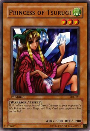 Princess of Tsurugi (SDJ-020) - Starter Deck: Joey Unlimited Starter Deck: Joey Yugioh Single Squirtle Squad Card Shop.