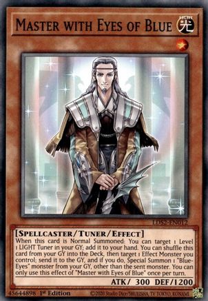 Master with Eyes of Blue (LDS2-EN012) - Legendary Duelists: Season 2 1st Edition Legendary Duelists: Season 2 Yugioh Single Squirtle Squad Card Shop.