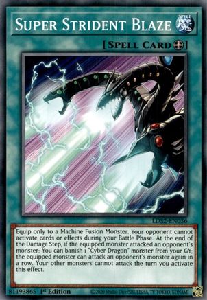 Super Strident Blaze (LDS2-EN036) - Legendary Duelists: Season 2 1st Edition Legendary Duelists: Season 2 Yugioh Single Squirtle Squad Card Shop.