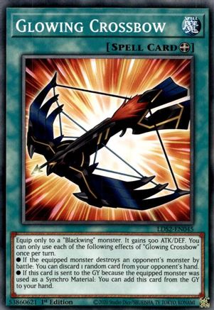 Glowing Crossbow (LDS2-EN045) - Legendary Duelists: Season 2 1st Edition Legendary Duelists: Season 2 Yugioh Single Squirtle Squad Card Shop.