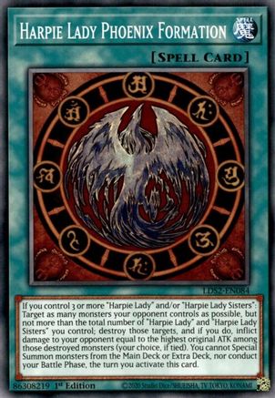 Harpie Lady Phoenix Formation (LDS2-EN084) - Legendary Duelists: Season 2 1st Edition Legendary Duelists: Season 2 Yugioh Single Squirtle Squad Card Shop.