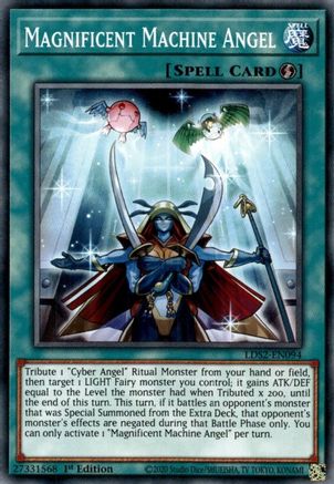 Magnificent Machine Angel (LDS2-EN094) - Legendary Duelists: Season 2 1st Edition Legendary Duelists: Season 2 Yugioh Single Squirtle Squad Card Shop.