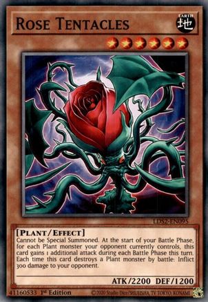 Rose Tentacles (LDS2-EN095) - Legendary Duelists: Season 2 1st Edition Legendary Duelists: Season 2 Yugioh Single Squirtle Squad Card Shop.