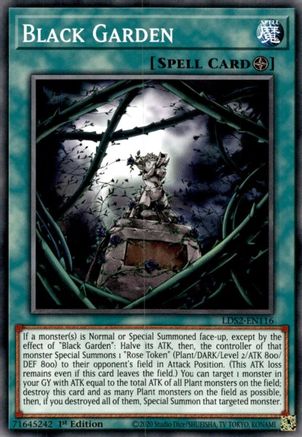 Black Garden (LDS2-EN116) - Legendary Duelists: Season 2 1st Edition Legendary Duelists: Season 2 Yugioh Single Squirtle Squad Card Shop.