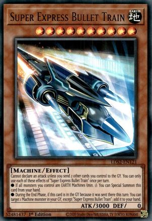 Super Express Bullet Train (LDS2-EN121) - Legendary Duelists: Season 2 1st Edition Legendary Duelists: Season 2 Yugioh Single Squirtle Squad Card Shop.