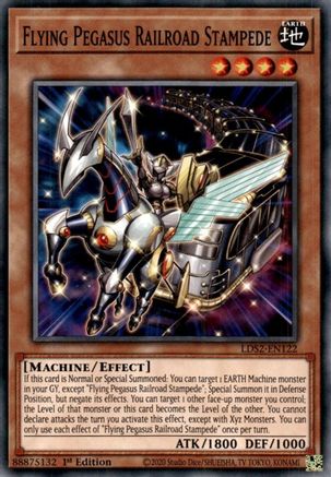 Flying Pegasus Railroad Stampede (LDS2-EN122) - Legendary Duelists: Season 2 1st Edition Legendary Duelists: Season 2 Yugioh Single Squirtle Squad Card Shop.