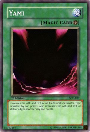 Yami (SDP-037) - Starter Deck: Pegasus 1st Edition Starter Deck: Pegasus Yugioh Single Squirtle Squad Card Shop.