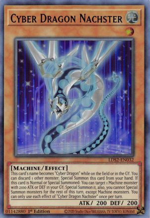 Cyber Dragon Nachster (Purple) (LDS2-EN032) - Legendary Duelists: Season 2 1st Edition Legendary Duelists: Season 2 Yugioh Single Squirtle Squad Card Shop.