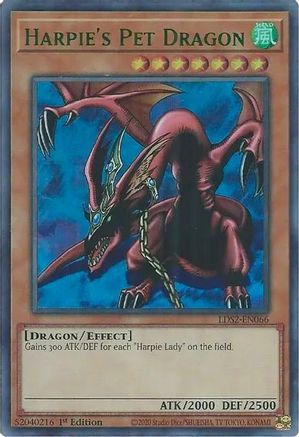 Harpie's Pet Dragon (Green) (LDS2-EN066) - Legendary Duelists: Season 2 1st Edition Legendary Duelists: Season 2 Yugioh Single Squirtle Squad Card Shop.