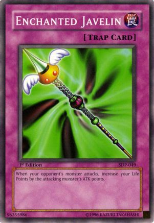 Enchanted Javelin (SDP-049) - Starter Deck: Pegasus Unlimited Starter Deck: Pegasus Yugioh Single Squirtle Squad Card Shop.