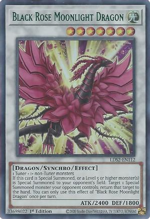 Black Rose Moonlight Dragon (Green) (LDS2-EN112) - Legendary Duelists: Season 2 1st Edition Legendary Duelists: Season 2 Yugioh Single Squirtle Squad Card Shop.