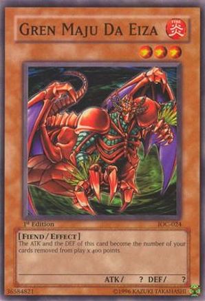 Gren Maju Da Eiza (IOC-024) - Invasion of Chaos 1st Edition Invasion of Chaos Yugioh Single Squirtle Squad Card Shop.