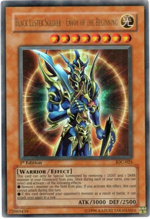 Black Luster Soldier - Envoy of the Beginning (IOC-025) - Invasion of Chaos Unlimited Invasion of Chaos Yugioh Single Squirtle Squad Card Shop.