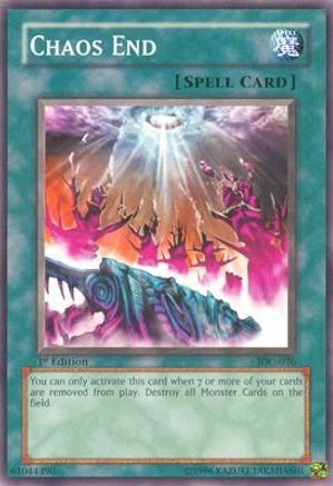 Chaos End (IOC-036) - Invasion of Chaos 1st Edition Invasion of Chaos Yugioh Single Squirtle Squad Card Shop.