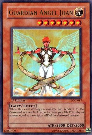 Guardian Angel Joan (IOC-087) - Invasion of Chaos Unlimited Invasion of Chaos Yugioh Single Squirtle Squad Card Shop.