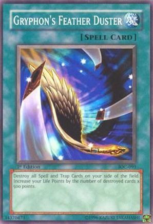 Gryphon's Feather Duster (IOC-091) - Invasion of Chaos 1st Edition Invasion of Chaos Yugioh Single Squirtle Squad Card Shop.
