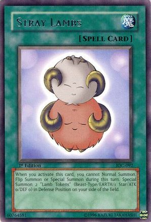 Stray Lambs (IOC-092) - Invasion of Chaos Unlimited Invasion of Chaos Yugioh Single Squirtle Squad Card Shop.