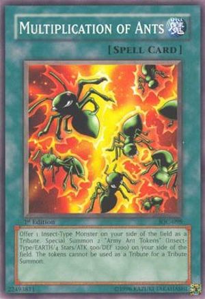 Multiplication of Ants (IOC-098) - Invasion of Chaos Unlimited Invasion of Chaos Yugioh Single Squirtle Squad Card Shop.