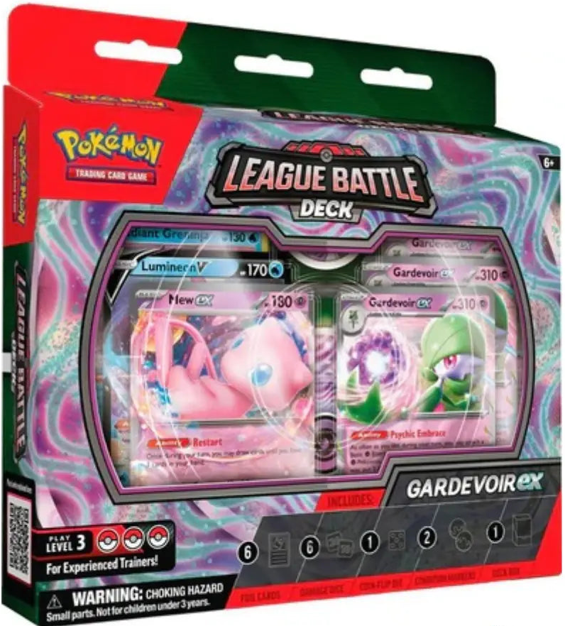 Pokemon - Mew & Gardevoir EX - League Battle Deck Squirtle Squad Card Shop.