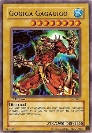 Gogiga Gagagigo (AST-001) - Ancient Sanctuary Unlimited Ancient Sanctuary Yugioh Single Squirtle Squad Card Shop.