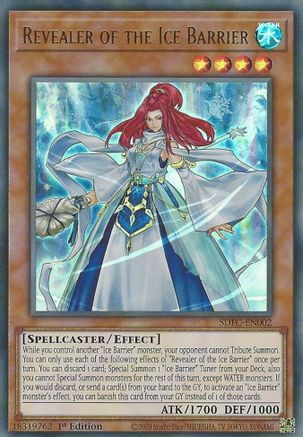 Revealer of the Ice Barrier (SDFC-EN002) - Structure Deck: Freezing Chains 1st Edition Structure Deck: Freezing Chains Yugioh Single Squirtle Squad Card Shop.