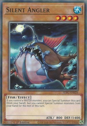 Silent Angler (SDFC-EN026) - Structure Deck: Freezing Chains 1st Edition Structure Deck: Freezing Chains Yugioh Single Squirtle Squad Card Shop.
