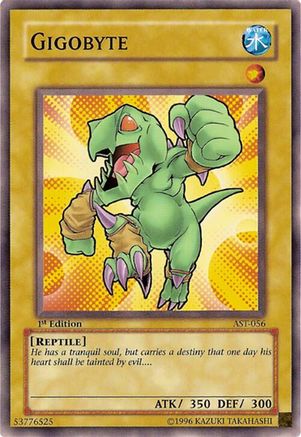 Gigobyte (AST-056) - Ancient Sanctuary 1st Edition Ancient Sanctuary Yugioh Single Squirtle Squad Card Shop.